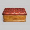 Victorian camphorwood ottoman