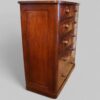 Victorian mahogany chest of drawers side panel