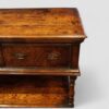 18th century oak pot board dresser base corner