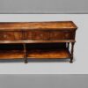 18th century oak pot board dresser base end drawers