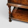 18th century oak pot board dresser base front leg