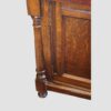 18thc. oak dog kennel dresser base door stile