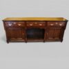 18thc. oak dog kennel dresser base front