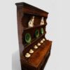 Antique oak cottage dresser side