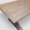 Custom made Refectory dining table 244cms long breadboard ends