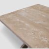 Custom made Refectory dining table 244cms long corner top