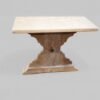 Custom made Refectory dining table 244cms long trestle support
