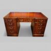 Edwardian mahogany partners desk