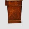 Edwardian mahogany partners desk cupboard door