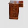 Edwardian mahogany partners desk pedestal