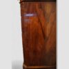 George I walnut chest on chest side detail