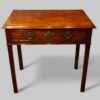 George III mahogany side table