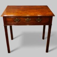 George III mahogany side table