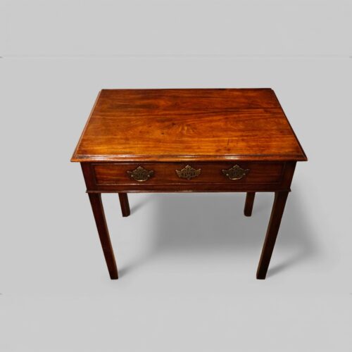 George III mahogany side table top