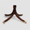 Georgian style twin pillar with 1 leaf pedestal
