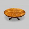 Victorian burr walnut coffee table