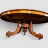 Victorian burr walnut coffee table base