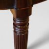 Victorian mahogany extending dining table ring turning