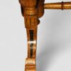 Victorian walnut and ebony coffee table leg detail