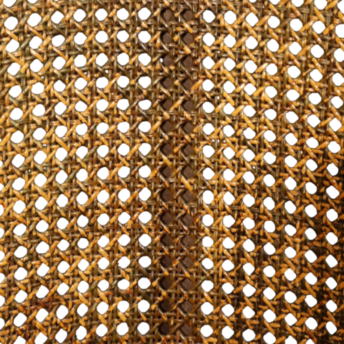 William IV mahogany bergere library chair caning detail