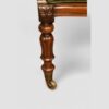 William IV mahogany bergere library chair tulip leg