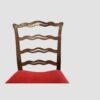 Set of 12 Hepplewhite style ladderback dining chairs side chair back