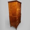 1930s walnut tallboy at angle