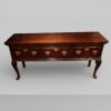 Antique oak cabriole leg dresser