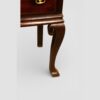 Antique oak cabriole leg dresser leg