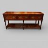 Early 19thc oak pot board dresser base