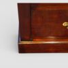 Edwardian fiddleback mahogany Wellington chest plinth