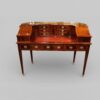 Edwardian inlaid mahogany Carlton House desk