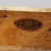 Edwardian inlaid mahogany Carlton House desk Maples label