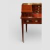 Edwardian inlaid mahogany Carlton House desk end compartment