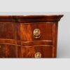 George I style serpentine mahogany chest on stand handle