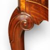 George I style serpentine mahogany chest on stand scroll carving to knee