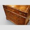 George I walnut bureau front detail