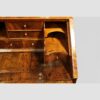 George I walnut bureau interior detail