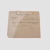 George I walnut bureau receipt