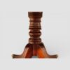 Regency style twin pillar dining table column