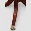 Regency style twin pillar dining table leg