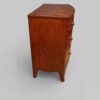 Regency mahogany small bow front chest side