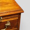Small 19thc mahogany brushing slide chest corner
