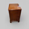 Small 19thc mahogany brushing slide chest side