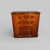 Victorian burr walnut chest of drawers