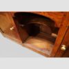 19thc oak dog kennel dresser base kennel