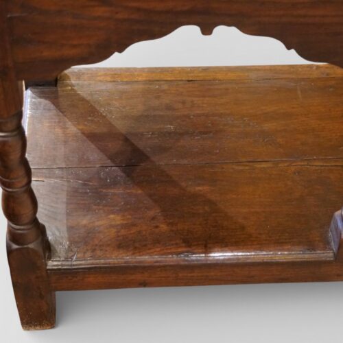 Antique oak pot board dresser base c.1780 base boards