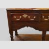 Antique oak pot board dresser base c.1780 drawer detail