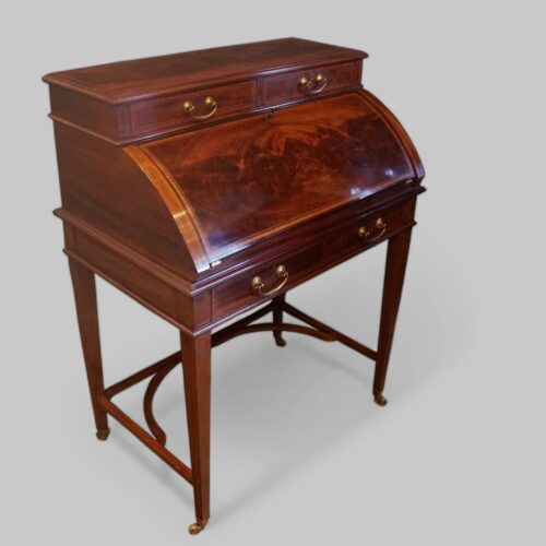 Edwardian inlaid ladies desk