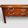 George III mahogany sidetable brassware